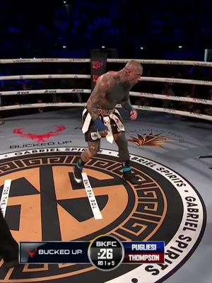 WALTER PUGLIESI JUST SHUT DOWN THE UK CRUISERWEIGHT CHAMPION IN THE FIRST ROUND 🤯 #BKFC83 | Live NOW on BKFC+