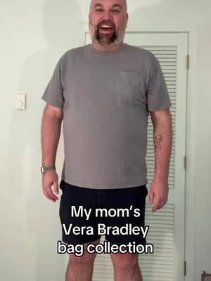 My mom has a Vera Bradley bag for that #verabradley #bagcollection 