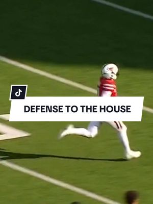 Texas Tech defense ➡️ the house What a play by Jacob Rodriguez 😮‍💨 Red Raiders lead 28-0 #Big12FB | 📺 ESPNU