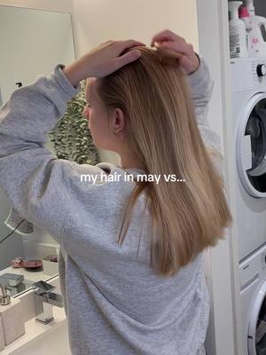 hair growth in 5 months ☺️ #haircut #hairgrowth #hairtransformation #hairtok #hairgrowthjourney 