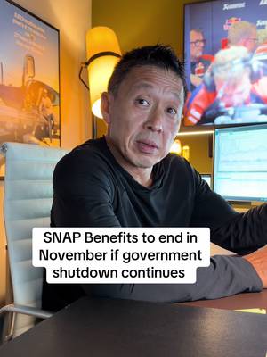 SNAP Benefits to end in November if government shutdown continues #foodstamps #governmentshutdown #economics #governmentspending #useconomy 
