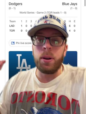 #greenscreen the Toronto Blue Jays lose game 2 of the World Series #BlueJays #TorontoBlueJays #MLB #baseball 