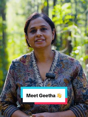 Meet Geetha. She owns six hectares of coffee plantation in India. 🌱 Through the #NescaféPlan, she uses regenerative agriculture practices that help preserve water resources and build resilience for the future.