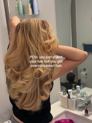 Can’t have my hair down for more than 2 minutes 🙈 also my son is always with me as you can tell #haircut #haircare #hairtok #hairstyle #hairtutorial 