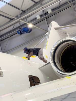 Watch how we detail this Private Jet bringing in back to life and saving over £200k in repainting costs! 