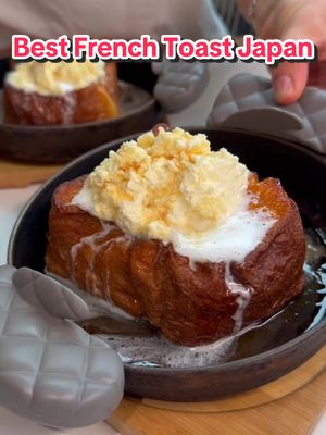 Trying the most famous French toast in Japan  📍The Front Room, Tokyo #frenchtoast #breakfast #japan #tokyo #milkbread 