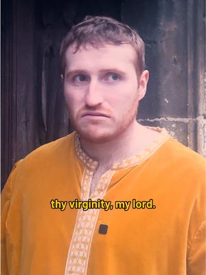 I should have worn a sheath @Leah Lamarr #medieval #History #parody #dating 