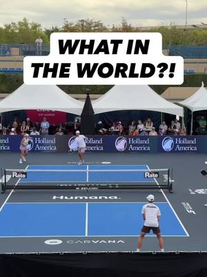 This is the highest level of pickleball 😮‍💨 Hayden Patriquin and Anna Bright showing their best shots in this one 🤌