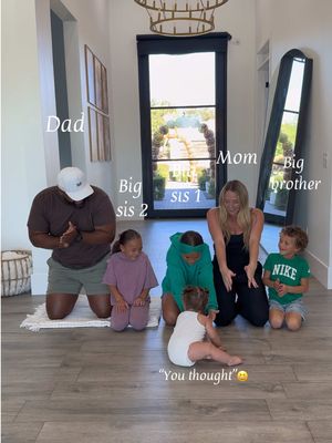 Who’s the least favorite 👀😂 #family #baby #leastfavorite #challenge 