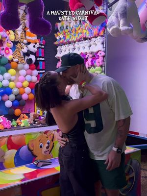 Date night at Haunted Carnival in Tampa👻🎡🎉 #tampabay #tampaflorida #datenightideas #tampalife 