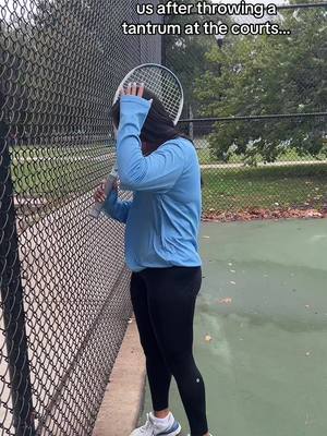 we’re just hoping no one heard us 😂 #fyp #tennis #tantrum #axis #dream 