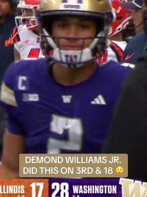 The Washington QB has wheels, and he has power 💪