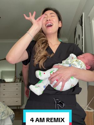 Parents are delirious #newbornbaby #parenting #newmom #nightshift 
