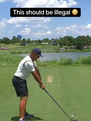 Absolutely ridiculous #golf #fyp 