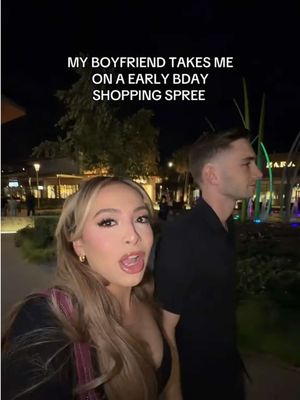 early bday shopping spree <3  Instagram-michellepaaz  #fyp #shopping #shopwithme #ShoppingSpree #couple 