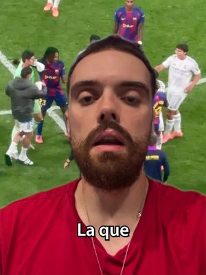 La que se ha liado en El Clásico es culpa mía.