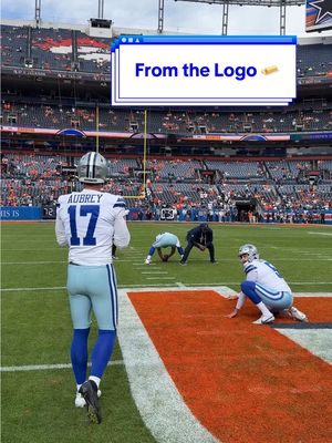 butter from the logo 🧈 #DallasCowboys #NFL #BrandonAubrey #football #kicker 