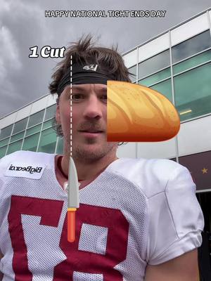 John Bates, slicer of bread #nfl #tightend #funny