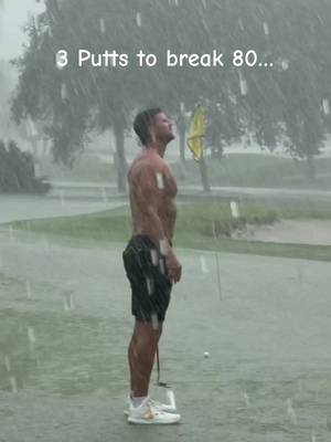 At least it wasn’t the heavy stuff… #golf #golfswing #funny #fitness #athlete 