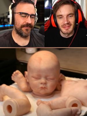 Pewdiepie And Ken Discover How Babies Are Made#cinnamontoastken #youtuber #funny #pewdiepie #babies