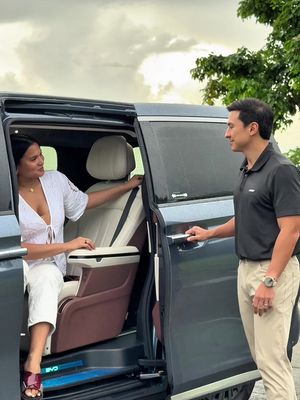 All I can say is WOW. Check out the new @byd.carsph eMax 9 DMi van. It’s a dream car for our family of 4 😍 It’s sleek, beautiful, the drive is soo smooth and the best part is how efficient it is. 👏🏼  #BYDCarsPH #ExperienceElectric #BYDemax9dmi