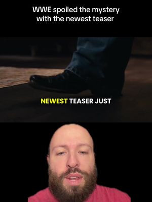 WWE spoiled the mystery with the newest teaser #WWE #greenscreen 
