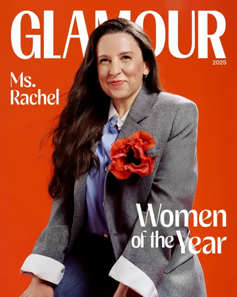 Six years ago, Rachel Accurso was a stay-at-home mom with a baby on her hip and an iPhone camera, posting singsong videos to YouTube to help her son through a speech delay. Now, Ms. Rachel is a household name. She’s not just a streamer, she’s a cultural flashpoint—and a Glamour Woman of the Year. At the link in bio, read as she opens up about motherhood, the iconic children’s TV show host that inspired her, advocating for children across the world, and more. #GlamourWOTY @Ms Rachel #MsRachel #GlamourMagazine  Photographer: Caroline Tompkins, OK McCausland Stylist: Christine Nicholson Hair: Jerome Cultrera Makeup: Tomoyo Pattou Manicure: Sonya Meesh Producer: May Lin Le Goff