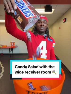 Just in time for Halloween 🎃👻🍭 #candysalad #kansascitychiefs #funfacts 