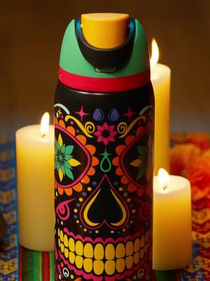 🧡 Sugar Skull Giveaway 🧡 We're giving away a 32oz Sugar Skull FreeSip to one lucky WINNER! To enter: 1) Like this post 2) Follow @owala on TikTok 3) Tag your friends. All entries are due by 10/27 at 11:59 pm MT. The winner will be randomly selected and announced on 10/28 at 9:45 am MT. For full terms and conditions, visit: bit.ly/3WMD8Hr
