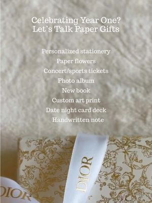 Paper anniversary gift ideas ❤️ #joywedding #weddingregistry #bridetobe #weddinginspo #anniversarygift
