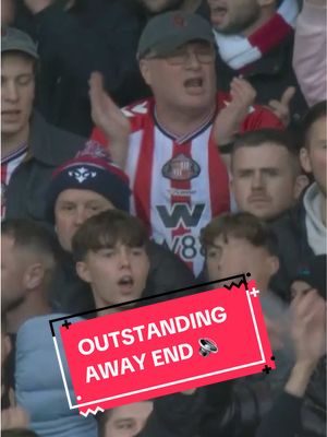 Backing us all the way ❤️ #sunderland #awaydays #PremierLeague #footballtiktok 