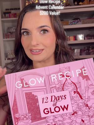 Glow Recipe Advent Calendar 12 days of glow unboxing @Glow Recipe  #glowrecipe #adventcalendar #newmakeup #skincaretips #sephorahaul 