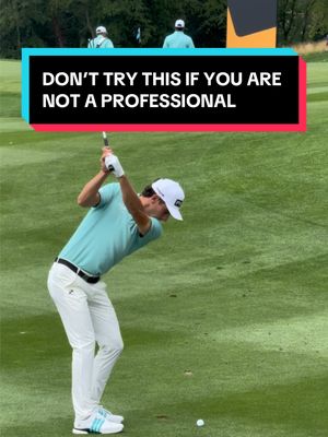 A 90-yard wedge shot over your walking partner to 3 ft from the pin requires crazy skills and bravery 🔥 #golf #golfer #fyp #golftok #golfswing 