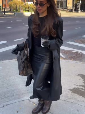 OOTD in nyc today 🖤