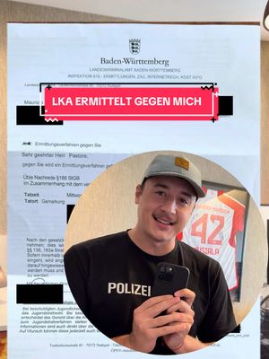 Das LKA Stuttgart ermittelt gegen mich, wegen eines erfundenen Videos 😂 was soll man sagen? 🇩🇪🇩🇪🇩🇪 | #mauriipastore 