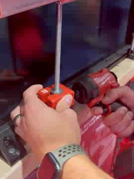 Fastest Nut Running. 🚨 NOW AVAILABLE 🚨 SHOCKWAVE™ Impact Duty 3/8" Threaded Rod Nut Runner. #MilwaukeeTool #NothingButHeavyDuty