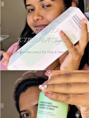 @Jumiso Official K-DERMA Chapter 2.0: Barrier Recovery for Oily & Sensitive Skin Calm, hydrate, and strengthen your skin barrier with the Jumiso D-Panthenol Soothing Line 💧✨ Gentle yet effective — perfect for sensitive or stressed skin. 🌿 @JUMISO Influencers  Get yours from @YesStyle  Use code ISHMOMENTS92 for extra 💵 off. #jumiso #skinbarrierrepair #panthenolcream #kderma #kbeauty 