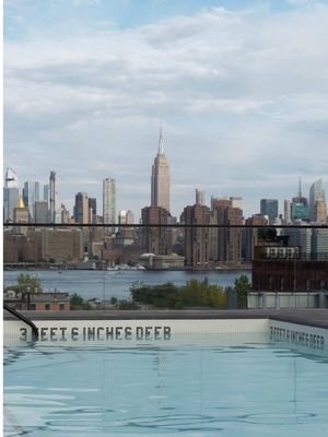 We’ve turned up the temp at our cozy, heated Rooftop Pool 🌊