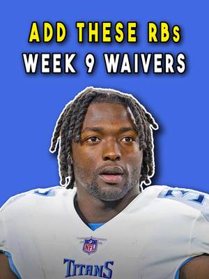 4 running backs you need to add in your fantasy football league before Week 9 #fantasyfootball 