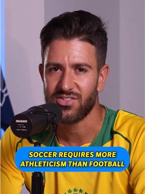 Soccer requires more ATHLETICISM than Football 🗣️ #Soccer #football #nfl #athlete @THE CTB SHOW | NFL PODCAST 