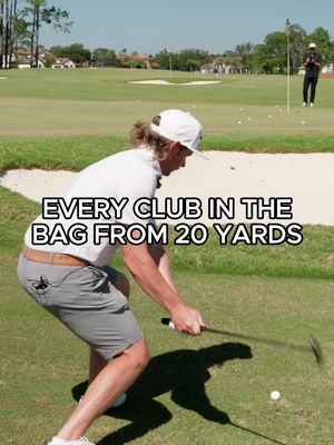 Did he just flop shot with putter 😳 #how #flop #pro 