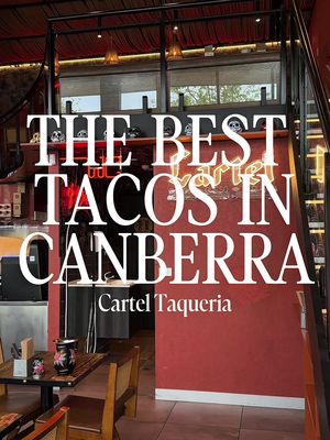 Take a shot every time I say honestly 🤦🏼‍♀️ And haters will say it’s overrated (as they always do 😂) but I think Cartel does the best tacos in Canberra.  Get frozen marg and the cake if you go too, because they’re also incredible!  #carteltacos #canberra #mexican #tacos #canberrafood 