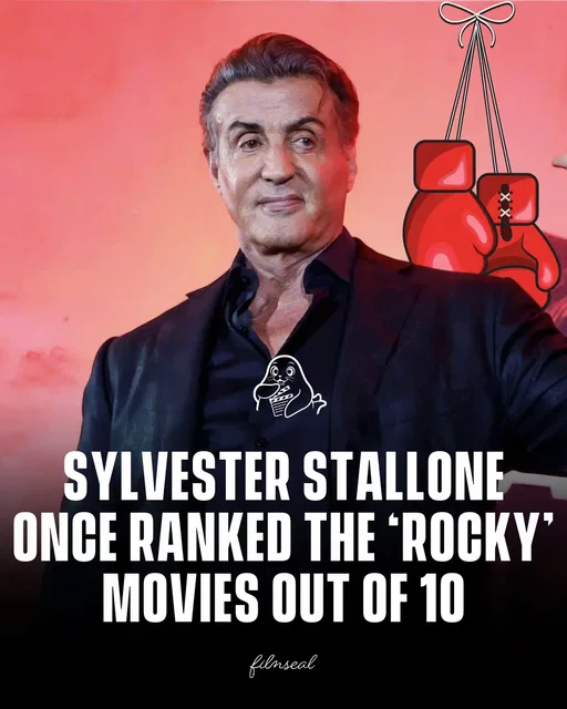 Sylvester Stallone once ranked the Rocky movies out of 10 on an episode of The Jonathan Ross Show. He indicated that the negative score of Rocky V was part of why he felt the need to make Rocky Balboa, to give the character a better send-off after a film he disliked so much.  #FilmSeal #film #movie #cinema 