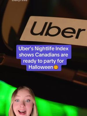 Who’s ready for Halloweekend? 👻🎉 According to @Uber’s 2025 Nightlife Index, Halloween is the second biggest party night of the year! Uber and MADD Canada want to remind everyone to celebrate responsibly and never drive impaired. 🎃🚗 #MADD #Uber #fyp #foryoupage #ad 