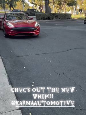 My Haloween Monster !!! @Karma Automotive … ON THE GO!!! 