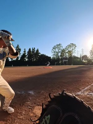 Umpire questioned himself 😂 #POV #Catcher #MLB #Baseball #fyp 