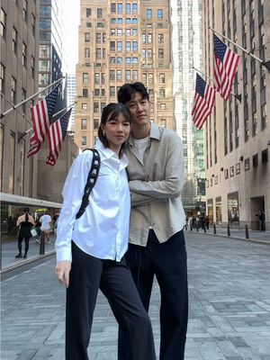 #ad An unforgettable day thanks to @American Express Platinum and the Premium Events Collection. From tea at @atomixnyc's sister restaurant @naro.nyc, to a private tour of MoMA, to an intimate dinner by Atomix, truly a pinch me moment! #AmexAmbassador