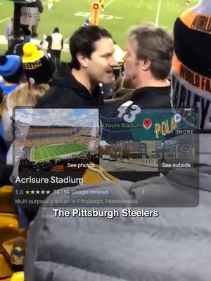 My first time in Pittsburgh… 😬👀 @TickPick  #nflfootball #pittsburghsteelers #greenbaypackers #nflnews #sundaynightfootball 