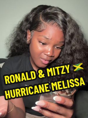Mitzy talks to her stubborn mother about escaping the coming storm 🇯🇲 #RONALDMITZY #jamaicatiktok #caribbeantiktok #hurricanemelissa 
