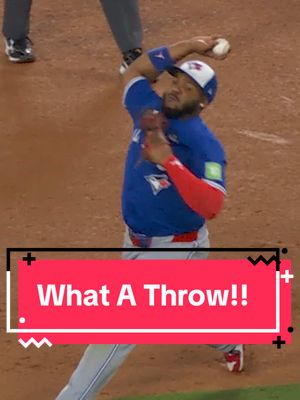 What a play from Vlad 🤯 #MLB #WorldSeries #MLBPostseason #BlueJays #Vladdy 